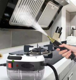 Máquina de Limpieza a Vapor Eléctrica Multifuncional de Mano para el Hogar, de Alta Temperatura - Product Image 3