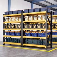Venta Directa de Fábrica, Estantería de Almacenamiento de Alta Calidad con Estructura de 500 kg, Sistemas de Estanterías Resistentes para Almacenes