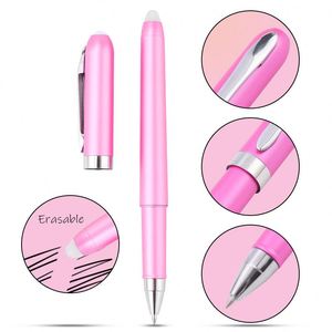 Stylo à encre effaçable en plastique coloré avec pointe effaçable, stylo à friction à écriture fluide, cadeau créatif, papeterie pour enfants - Product Image 2