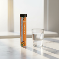 Vente en gros de comprimés effervescents d'électrolytes naturels au potassium ONEHEALL pour adultes, boisson énergétique, nutrition sportive, 10 unités