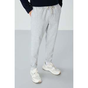Pantalon de survêtement gris texturé pour homme, coupe standard - 82154 - Gris - Product Image 3