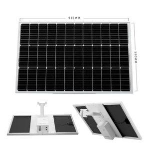 JideTech 100W 60A pannello solare 20X 8MP 4G + WIFI CCTV PTZ sicurezza esterna batteria ricaricabile potenza IP66 supporto Open VPN - Product Image 3