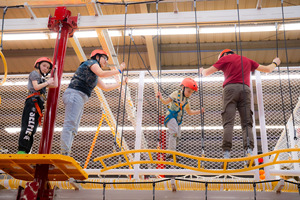 Parque <span class=keywords><strong>de</strong></span> Trampolines Interior, Circuito <span class=keywords><strong>de</strong></span> Obstáculos Ninja Warrior para Niños, <span class=keywords><strong>Parkour</strong></span> Eléctrico - Product Image 5