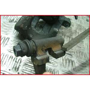 KS TOOLS-Lima pinza de freno 161,0960, sin mango, Delgado, 150mm - EAN 4042146212189 FRENOS Y RUEDAS - Product Image 2