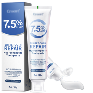 Dentifrice Nano Hydroxyapatite au Fluorure pour Adultes – Usage Domestique, Taille Standard – Ingrédient Chimique Prévient les Caries, Blanchit les Dents – Essentiel - Product Image 1