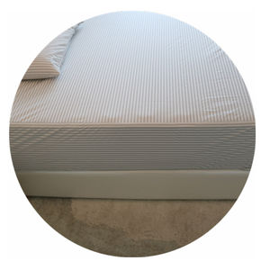 Protector de alfombrilla de cama de punto impermeable, funda de cama para adultos, uso en grupo envejecido, Protector <span class=keywords><strong>Agera</strong></span> Chinch Acar, funda con cremallera - Product Image 1