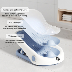 Produits pour nouveau-nés, siège de bain pliable pour bébé avec support et indicateur de température - Product Image 5