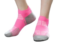Chaussettes de sport personnalisées avec logo, chaussettes de course à pied, invisibles, antidérapantes, respirantes, en coton mélangé, pour hommes et femmes