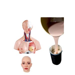 Caoutchouc de Silicone liquide rtv2 de qualité alimentaire pour la fabrication de jouets d'équipement sexuel de modèle de <span class=keywords><strong>vagin</strong></span> artificiel - Product Image 1
