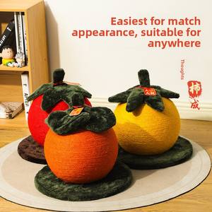 กระดานลับเล็บแมวทำจากเส้นใยธรรมชาติเป็นมิตรกับสิ่งแวดล้อมโครงแมวสำหรับปีนลูกพลับของเล่นพลาสติกทนทานกล่องไม้ - Product Image 3