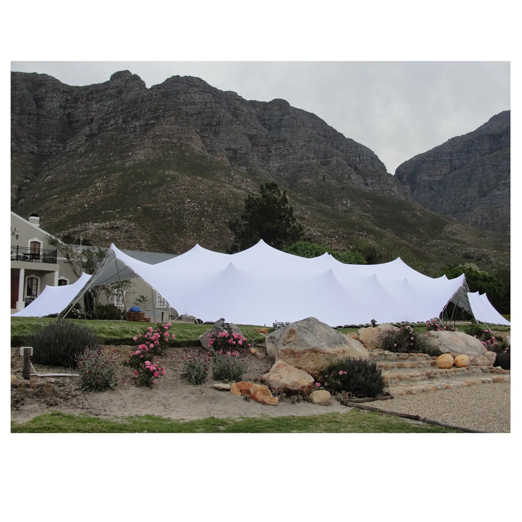 China made tensile stretch wedding tent, 200 person carnival tents, used party tents for sale