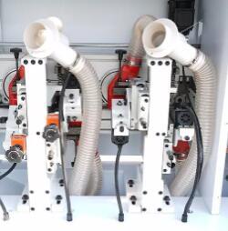 Dernier modèle E-70JDSR de machine à chants automatique à double réservoir de colle avec pré-fraisage, prix en Inde - Product Image 6