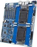 Carte mère de serveur MS74-HB0 E-ATX, double processeur Intel Xeon 6700/6500 LGA4710, 350W TDP, 16xDDR5, 8 canaux PCIe5.0 x16, 2x10GbE+2x1GbE