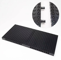 Plaque de base 16x16 pour briques de construction – Jouet éducatif en plastique ABS écologique certifié CE – Pour les 5+ et 14+ ans