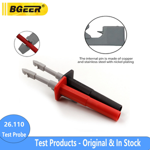 4mm Bananenstecker-Multimeter-Prüfhaken – Zerstörungsfreie, schnelle Drahtdurchdringungssonden, Abisolierfreier <span class=keywords><strong>Tester</strong></span> für Kfz-Stromkreise - Product Image 4