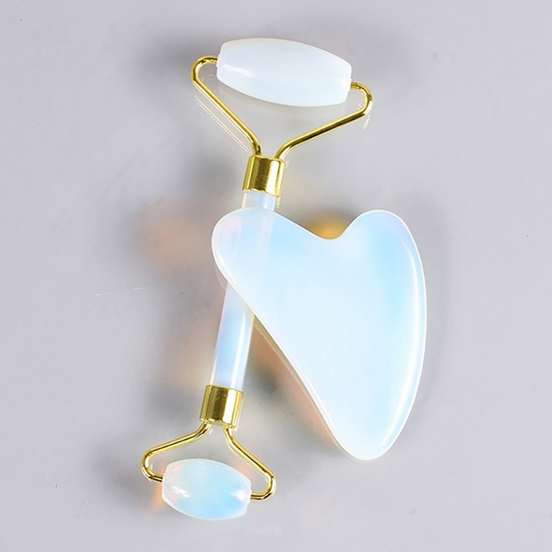 Opale rullo e cuore Gua Sha (senza scatola)
