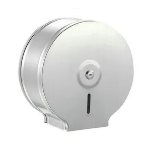 Wall Mounted Rvs 304 Chrome Jumbo Toiletpapier Papieren Handdoek Roll Dispenser Houder Met Sloten