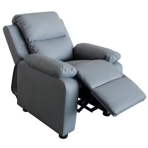 Fauteuil de cinéma maison manuel une <span class=keywords><strong>place</strong></span>, style européen moderne, revêtement en tissu de luxe avec structure métallique, design européen abordable direct usine - Product Image 5