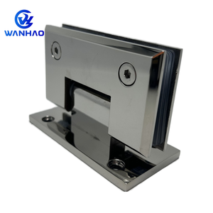 Hiện Đại 90 Độ Thép Không Gỉ 304 Bản Lề Vòi Hoa Sen Khung Dày Tường Để Kính Màn Hình Kẹp 4Mm Cho Phòng Tắm Sử Dụng - Product Image 1