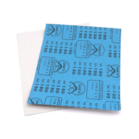 Sankyo qualité 9*11 pouces oxyde d'aluminium abrasif papier de sable imperméable Latex enduit 1mm épaisseur feuille rectangulaire haute OEM