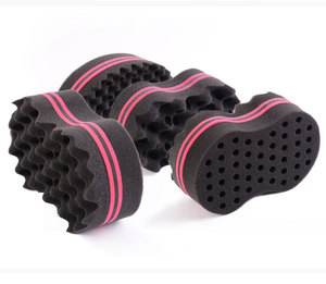Brosse Magique Chauffante Sans Chaleur pour Ondulations, Éponge Double Face pour Boucles <span class=keywords><strong>Afro</strong></span> pour Hommes Noirs, Usage Domestique - Grande Vente - Product Image 6