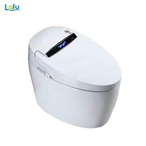 Thông Minh Một Mảnh Thông Minh WC Sàn Gắn Tự Động Phòng Tắm Nhà Vệ Sinh Với Điều Khiển Từ Xa S-Trap Mô Hình Thoát Nước - Product Image 1