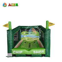 Jeu de tir gonflable commercial en PVC Chip Shot-PAR, jeu de tir gonflable, jeu interactif de carnaval, location pour fêtes