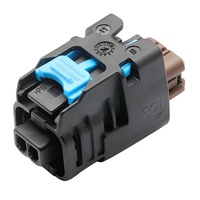 Conector Eléctrico Automotriz de 2 Pines 13898956, Conector Hembra para Cableado de Automóviles, Enchufe para Arnés de Coche