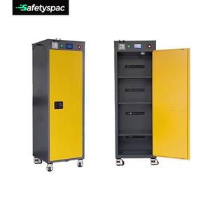 Armadio Intelligente Ignifugo per Stoccaggio e Ricarica Batterie al Litio con Protezione IP54, 16 Prese, Estintore ad Aerosol - Product Image 6