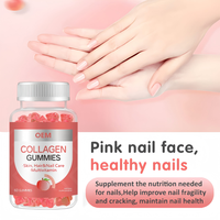 Gummies véganes au collagène et à la biotine pour la force des cheveux et la croissance des ongles - Produit de beauté en gros sous marque privée