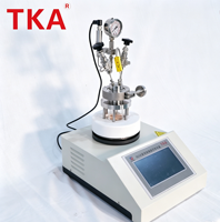 Réacteur en verre de quartz entièrement transparent haute pression avec agitation magnétique puissante, capacité de 10 ml à 250 ml, visibilité ultime