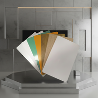 Panneau composite en aluminium ACP 4 mm 28*28 A2, revêtement PVDF PE, léger, haute résistance, ignifuge, résistant aux intempéries, revêtement extérieur