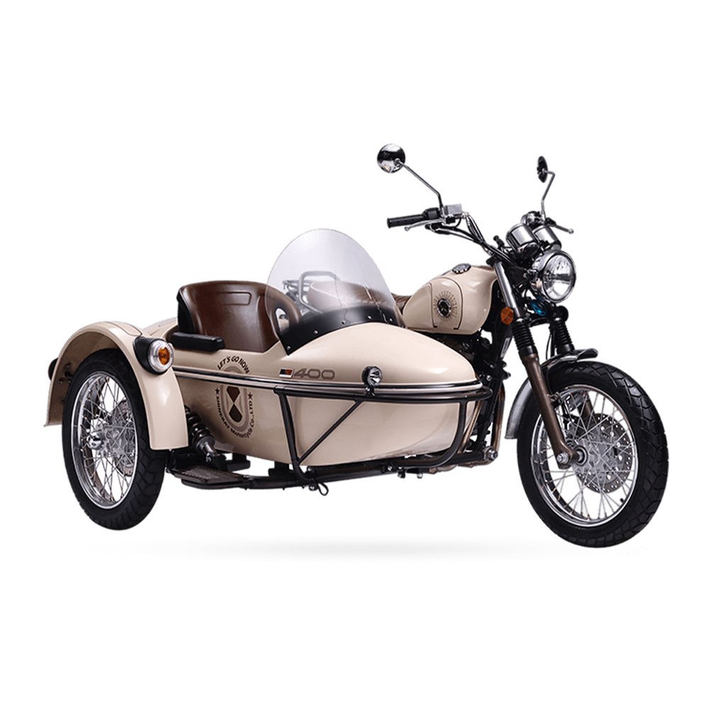 Shineray XY400B-4A 3 Wheel Motorcycle With Sidecar, 400cc Trike