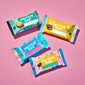 Bolsa de Mylar Personalizada con Forma de Almohada, con Revestimiento Mate, para Barras de Chocolate y Energía, Bolsa de Embalaje de Grado Alimenticio para Snacks - Product Image 4