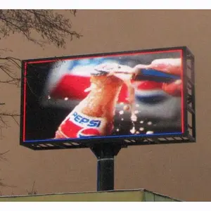 Водонепроницаемый рекламный наружный светодиодный дисплей для торгового центра, рекламный большой светодиодный экран