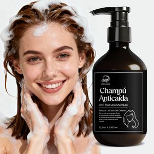 Champú <span class=keywords><strong>Anticaída</strong></span> Intenso al por Mayor de Fábrica con Extractos Herbales, Champú <span class=keywords><strong>Anticaída</strong></span> con Proteína de Trigo y Hierbas Asiáticas - Product Image 6