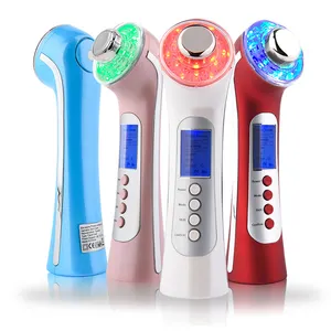 Beauty Personal Care 5 in 1 RF EMS Ultrasonic Vibration Ion Face Beauty Skin Care Face Beauty Equipment