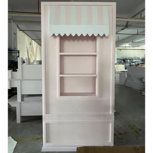 حامل زهور ، حامل قوس ، خلفية للحفلات ، لوازم حفلات استحمام الأطفال ، حامل خلفية أكريليك وردي ، حامل قوس خلفي من كلوريد البولي فينيل - Product Image 5