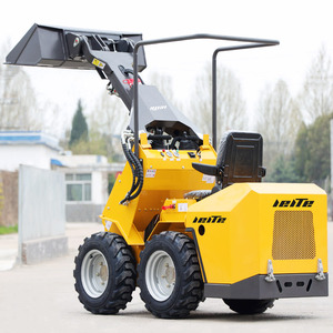 Trung Quốc tốt nhất <span class=keywords><strong>1</strong></span> tấn nhỏ 4x4 wheel drive khớp nối mini loader để bán bánh xe nhỏ Skid chỉ đạo mini loader với xô kết thúc trước - Product Image 2