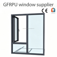 Fournisseur de fabrication de fenêtres en PU à arche 4SG, 4 niveaux, étanches, coupe-vent, résistantes au feu, design élégant pour maisons et bureaux
