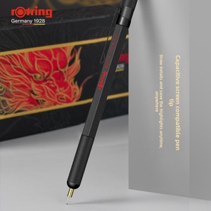 Crayon mécanique <span class=keywords><strong>Rotring</strong></span> 800+ Dragon en vol, Boîte cadeau Fortune Auspicieuse, Dessin à centre de gravité bas, Crayon HB <span class=keywords><strong>Rotring</strong></span> 800+ - Product Image 2