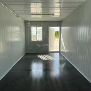 <span class=keywords><strong>Maison</strong></span> Conteneur <span class=keywords><strong>Solaire</strong></span> Contemporaine Écologique à Conception Démontable pour Atelier, École, Bureau, Ferme, Magasin – Acier Sandwich - Product Image 3