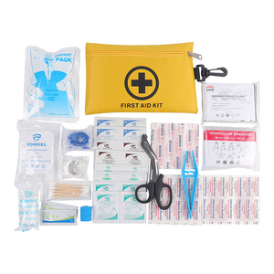 Mini Botiquín de <span class=keywords><strong>Primeros</strong></span> <span class=keywords><strong>Auxilios</strong></span> para Automóvil con Hebilla, 22x16x3cm, Portátil, Impermeable, para Viajes, Hogar, Oficina, Exterior, Manual, Garantía de por Vida - Product Image 4