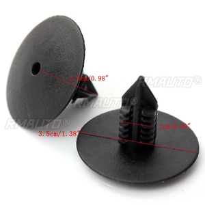 10Pcs Wheel Arch Lining Splash Guard <b>Trim</b> <b>Clips</b> 35mm for Renault Clio MK2 Scenic Megane - Product Image 3