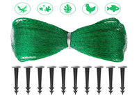 Filet sans nœuds anti-oiseaux HDPE avec filets à mailles anti-volailles UV pour ferme agricole