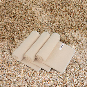 ผ้าเช็ดตัวไมโครไฟเบอร์รีไซเคิล ECO แบบวาฟเฟิล ซึมซับเร็ว แห้งไว นุ่ม ไม่เป็นขุย เหมาะสำหรับออกกำลังกาย เล่นกีฬา และตั้งแคมป์ - Product Image 3