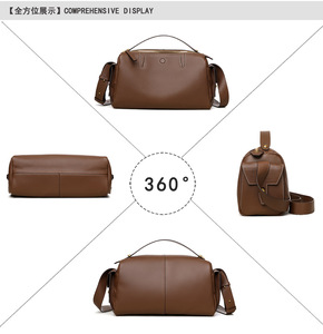 New High Quality Women Messenger Bags for Women Genuine Leather Handbags Crossbody Bags Ladies Shoulder Bags <b>Tote</b> Top-handle - Product Image 4