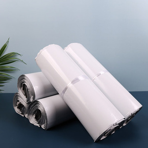 Оптовая продажа, переработанные почтовые отправки, белые поли-курьерские Сумки, почтовые отправки - Product Image 4