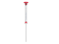 Thermomètre solaire pour le sol, étanche, avec sonde en acier inoxydable, testeur de température du sol pour jardin et pelouse, pour la culture des plantes