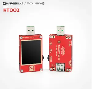 ChargerLAB POWER-Z KT002 USB Tester Digital Voltmeter Ammeter Voltage Current Power Meter Charging Head Network Test